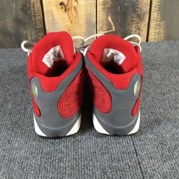Nike Air Jordan 13 Retro PS Gym Red Flint sneakers kids size 3Y - Picture 4 of 9